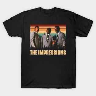 Curtis Mayfield's Soundtrack Impression Classic Scenes Apparel T-Shirt